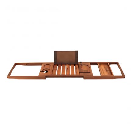 Teak Bathtub Tray: Spa Organizer and Relaxation